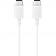 Eredeti kábel Samsung DW767JWE GP-TOU021RFCWW USB-C - USB-C 1.8M Fehér (bulk EU)