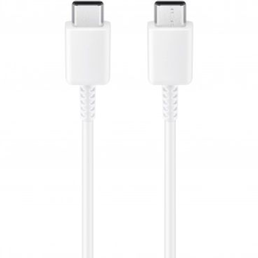 Eredeti kábel Samsung DW767JWE GP-TOU021RFCWW USB-C - USB-C 1.8M Fehér (bulk EU)