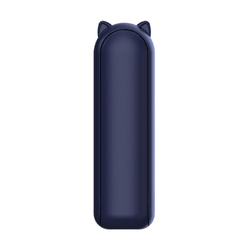 Techsuit - Mini Hordozható Kézi Ventilátor (HZ001) - 2000mAh, USB-ről Újratölthető, 3 Sebességfokozattal Állítható - Kék