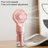 Techsuit - Kézi Ventilátor (G10) - Hordozható, párásítóval, négy sebességgel, USB - Fehér - 1. kép