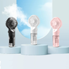 Techsuit - Kézi Ventilátor (G10) - Hordozható, párásítóval, négy sebességgel, USB - Fehér - 2. kép
