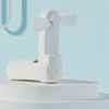 Techsuit - Mini Hordozható Kézi Ventilátor (HZ001) - 2000mAH, USB-vel Tölthető, 3 Állítható Sebesség - Fekete - 1. kép