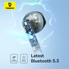 Baseus - Vezeték nélküli fülhallgató Bowie E16 (A00061900413-01) - Bluetooth 5.3, Tényleges vezeték nélküli, Érintésvezérlés, Vízálló - Rózsaszín - 2. kép
