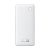 Baseus - Airpow Air Lite Hordozható Töltő (P10067501213-00) - USB, Type-C, Kettős Kábel USB-C, Lightning, 22.5W, 10000mAh - Fehér - 2. kép