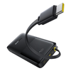 Baseus - Bipow 2 Power Bank (P10077101113-01) - Beépített USB-C kábel, Type-C, USB, Intelligens kijelző, 20000mAh, 20W - Fekete - 0. kép