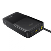 Baseus - Bipow 2 Power Bank (P10077101113-01) - Beépített USB-C kábel, Type-C, USB, Intelligens kijelző, 20000mAh, 20W - Fekete - 1. kép