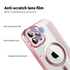 Techsuit - SmartMag Könyv Tok - iPhone 12 Pro Max - Rózsaszín tok - 1. kép