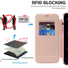 Techsuit - SmartMag Könyv Tok - iPhone 12 Pro Max - Rózsaszín tok - 2. kép