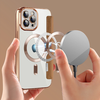 Techsuit - SmartMag Könyv Tok - iPhone 12 Pro Max - Barna tok - 4. kép