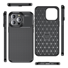 Techsuit - Szénszálas - iPhone 12 Pro Max - Fekete tok - 3. kép