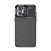 Techsuit - Szénszálas - iPhone 12 Pro Max - Fekete tok - 4. kép