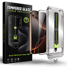 Techsuit - TitanGlass Teljes Fedés - iPhone 13 Pro Max / iPhone 14 Plus - Fekete