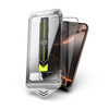 Techsuit - TitanGlass Teljes Borítás - iPhone 16 Pro Max - Fekete üvegfólia - 4. kép