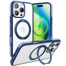 Torras - Ostand R Fusion sorozat - iPhone 16 Pro - Tengerészkék tok
