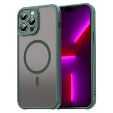 Techsuit - HaloFrost II MagSafe - iPhone 13 Pro Max - Zöld tok