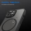 Techsuit - HaloFrost II MagSafe - iPhone 15 - Fekete tok - 4. kép