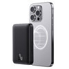 Baseus - Power Bank Mini Air (P10059001113-00) - Type-C, MagSafe töltés, 20W, 10000mAh, Type-C kábel, 30cm - Fekete - 0. kép