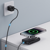 Baseus - Power Bank Mini Air (P10059001113-00) - Type-C, MagSafe töltés, 20W, 10000mAh, Type-C kábel, 30cm - Fekete - 4. kép