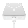Baseus - Mini Air Power Bank (P10059001223-00) - Type-C, MagSafe töltés, 20W, 10000mAh, Type-C kábellel, 30cm - Fehér - 1. kép