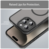 Techsuit - HaloFrost II MagSafe - iPhone 15 Pro - Fekete tok - 2. kép
