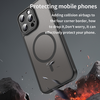 Techsuit - HaloFrost II MagSafe - iPhone 15 Pro - Fekete tok - 3. kép