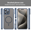Techsuit - HaloFrost II MagSafe - iPhone 15 Pro Max - Sötétkék tok - 1. kép