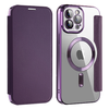 Techsuit - SmartMag Könyvtok - iPhone 12 Pro Max - Lila tok - 0. kép