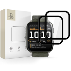 Tech-Protect Glass Flex+ 2-csomag Garmin Venu X1 Fekete üvegfólia