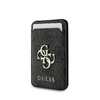 Guess 4G Metal Logo MagSafe Kártyatartó Állvány Fekete - 0. kép