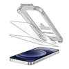 Tech-protect Quick Set+ 2 darabos készlet iPhone 12 / 12 Pro Fekete üvegfólia - 0. kép