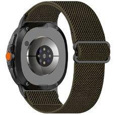 Techsuit - Óraszíj 22mm (W080) - Samsung Galaxy Watch8 40mm/Watch8 44mm/Watch8 Classic/Ultra 2 - Sötét Moha