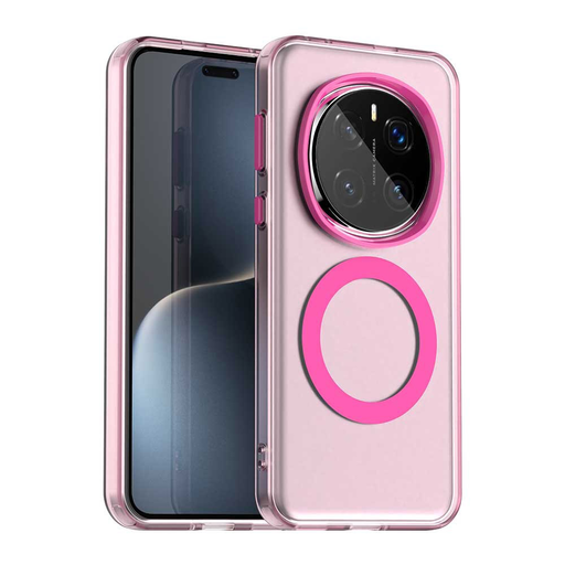 Techsuit - CandyCase MagSafe - Honor Magic7 Pro - Rózsaszín tok
