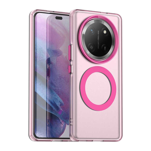Techsuit - CandyCase MagSafe - Honor Magic7 Lite / X9c - Rózsaszín tok