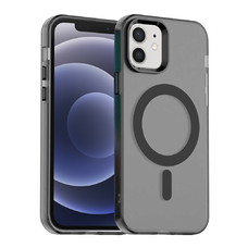 Techsuit - CandyCase MagSafe - iPhone 12 / iPhone 12 Pro - Fekete tok