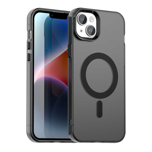 Techsuit - CandyCase MagSafe - iPhone 13 - Fekete tok Techsuit - CandyCase MagSafe - iPhone 13 - Fekete tok