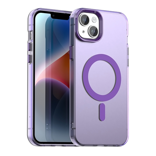Techsuit - CandyCase MagSafe - iPhone 13 - Lila tok Techsuit - CandyCase MagSafe - iPhone 13 - Lila tok