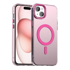 Techsuit - CandyCase MagSafe - iPhone 15 - Rózsaszín tok