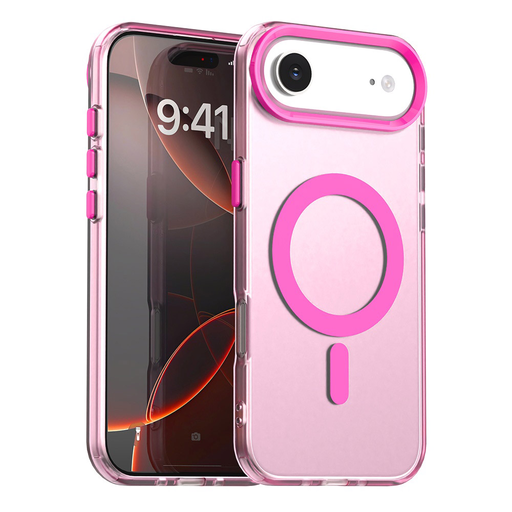 Techsuit - CandyCase MagSafe - iPhone 17 Air - Rózsaszín tok