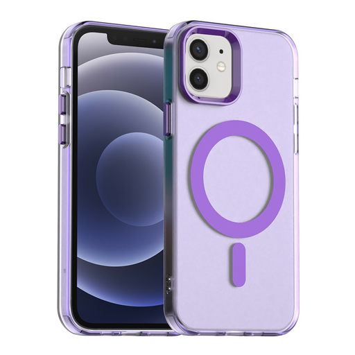 Techsuit - CandyCase MagSafe - iPhone 12 / iPhone 12 Pro - Lila tok Techsuit - CandyCase MagSafe - iPhone 12 / iPhone 12 Pro - Lila tok