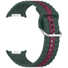Techsuit - 22 mm-es óraszíj (W078) - Samsung Galaxy Watch8 40mm/Watch8 44mm/Watch8 Classic/Ultra 2 - Éjféli Smaragd - 0. kép