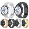 Techsuit - 20 mm-es óraszíj (W052) - Samsung Galaxy Watch 4/5/Active 2, Huawei Watch GT 3 (42 mm)/GT 3 Pro (43 mm) - Fekete - 3. kép