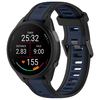 Techsuit - 20 mm-es óraszíj (W053) - Samsung Galaxy Watch 4/5/Active 2, Huawei Watch GT 3 (42mm)/GT 3 Pro (43mm) - Sötétkék - 2. kép