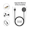 Techsuit - Okosóra Vezeték Nélküli Töltőkábel (TSC11) - Samsung Galaxy Watch 3/4/5/6-hoz, 2.5W, PC Tok Asztali Tartóval - Fekete - 4. kép