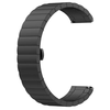 Techsuit - 20mm-es óraszíj (W012) - Samsung Galaxy Watch 4/5/Active 2, Huawei Watch GT 3 (42mm)/GT 3 Pro (43mm) - Fekete - 4. kép