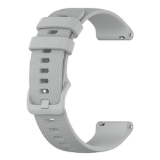 Techsuit - Óraszíj 20mm (W006) - Samsung Galaxy Watch 4/5/Active 2, Huawei Watch GT 3 (42mm)/GT 3 Pro (43mm) - Szürke