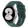 Techsuit - 20 mm-es óraszíj (W026) - Samsung Galaxy Watch 4/5/Active 2, Huawei Watch GT 3 (42 mm)/GT 3 Pro (43 mm) - Sötétzöld - 1. kép