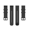 Techsuit - 20mm óraszíj (W001) - Samsung Galaxy Watch 4/5/Active 2, Huawei Watch GT 3 (42mm)/GT 3 Pro (43mm) - Fekete - 1. kép