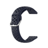 Techsuit - 22 mm-es óraszíj (W004) - Samsung Galaxy Watch (46 mm)/Watch 3/Gear S3, Huawei Watch GT/GT 2/GT 3 (46 mm) - Sötétkék - 0. kép