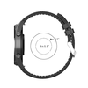 Techsuit - 20 mm-es óraszíj (W007) - Samsung Galaxy Watch 4/5/Active 2, Huawei Watch GT 3 (42 mm)/GT 3 Pro (43 mm) - Fekete - 1. kép