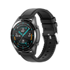 Techsuit - 20 mm-es óraszíj (W007) - Samsung Galaxy Watch 4/5/Active 2, Huawei Watch GT 3 (42 mm)/GT 3 Pro (43 mm) - Fekete - 3. kép